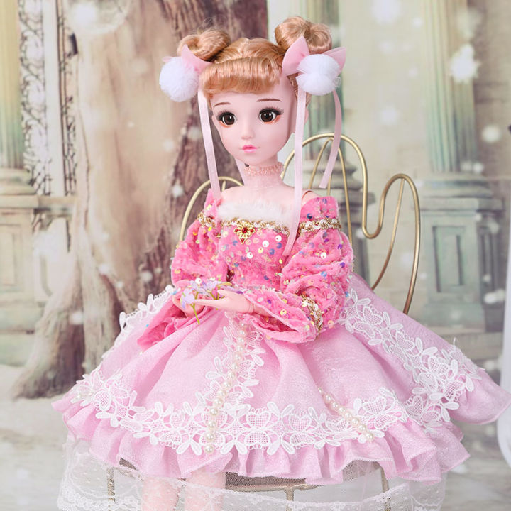 cod-ตุ๊กตา-miu-li-ของแท้-60cm-นอนลงและขยิบตาตุ๊กตาดนตรีที่สวยงามจำลองสาวของเล่นของขวัญ