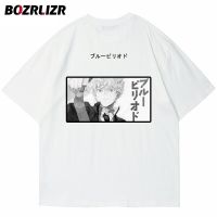 Gift Men Cotton T Shirt Tshirt Graphic Hop Cartoon Blue Period Japanese Manga Printed For Clothing