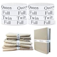 【LZ】✳☃✤  4Pcs Banda Elástica Rei/Rainha/Full/Twin Impressão Folha de Cama Organizador Bandas Colcha Cobertor Cintas De Armazenamento Etiquetas Bandage Band