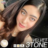 ? สุดปัง มีค่าสายตา ? Wink Velvet 3 tone Morgen black Gray Brown บิ๊กอาย สุดปัง คอนแทคเลนส์ รายเดือน มีอย แถมตลับฟรี  เลนส์นิ่ม สวยปังมาก