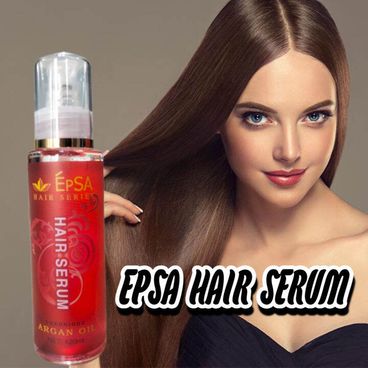 Epsa Argan oil hair serum 120ml Lazada PH