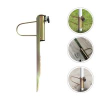 Beach Umbrella Fixing Holders Outdoor Anchor Sun Shade Tent Sand Steel Stakes Bracket