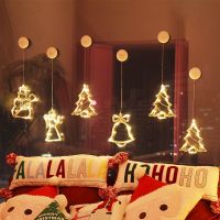 [COD] decoration lights shop window ornaments balcony suction cup hanging layout