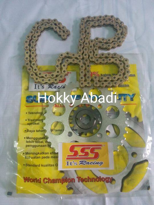 Gear Set 415 SSS CB150R, CBR150R,Tiger, Verza, Sonic 150R, Supra GTR