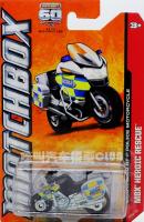 Matchbox 1:64 BMW (คอลเลกชัน R1200 RT-P ตำรวจของเครื่องประดับโมเดลมอเตอร์ไซค์อัลลอยหล่อ