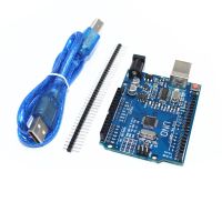 【คุณภาพสูง】Uno R 3 Atmega328 ชิป 16 Mhz Arduino Uno R 3 บอร์ดพัฒนา + Usb