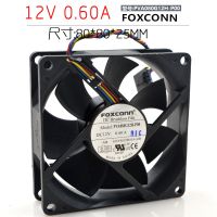 ● 2023. . FOXCONN Foxconn PVA080G12H -P00 12V 0.60A 8CM 8025 4-ลวดพัด