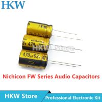 10pcs NICHICON 470UF 63V 12.5X20mm FW Series Electrolytic Capacitors Hi-Fi Audio Capacitor New and Original 63V470UF 12.5x20MM