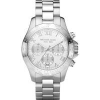 นาฬิกาข้อมือผู้หญิง MICHAEL KORS Small Layton White Dial Silver Tone Stainless Steel Bracelet Ladies Watch MK5454