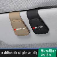 4 MOTION Car Eyeglass Holder Glasses Storage Clip For Volkswagen GOLF Polo Tiguan Jetta Auto Sunglasses Holder Interior Organize