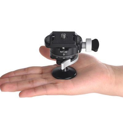 MINI BALL HEAD 14 "Mount 360องศาหมุนสำหรับขาตั้งกล้องหัวบอลสำหรับ Nikon Canon Fuji Leica DSLR กล้อง DV DSR Mount ยืน