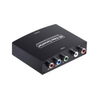 YPbPr RL to HDMI Compatible Converter 1080P Component Video Converter Audio Adapter Splitter for DVD HDTV Monitor Projector