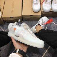 【Original】รองเท้ากีฬาลำลอง Street Pop Shoes 0ff White X A F 1 Low Classic White Men And Women