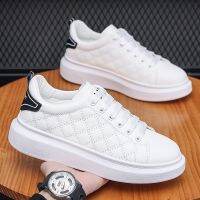 Sneakers for Men New Fashion Platform Shoe Spring Autumn Casual Flats Female Thick Sole Breathable White Vulcanized Shoes