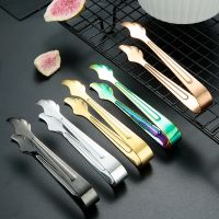 Bar Picker Coffee Stainless Steel Clamp Tea BBQ Clips Food Serving Tool Ice Cube Clip