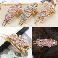 Koreas new colorful rhinestone flower hairpin exquisite butterfly hair accessories