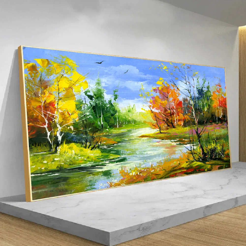 Abstract Art Landscape Canvas Painting Modern House Living Room Oil Picture Gift (No Frame) | Lazada PH Abstract Art Landscape Canvas Painting Modern House Living Room Oil Picture Gift (No Frame) | Lazada Ph