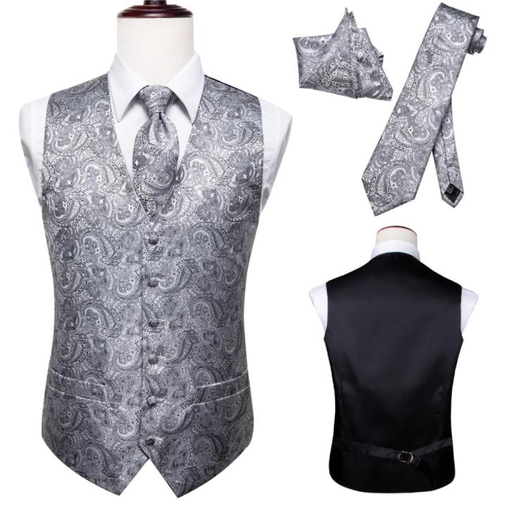 designer-silk-mens-waistcoat-necktie-set-men-vests-with-neck-tie-hankerchief-cufflinks-floral-paisley-blue-purple-gold-gift