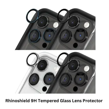 RhinoShield Camera Lens for iPhone 15 Pro Max 15 Plus 9H Tempered Glass  Protector