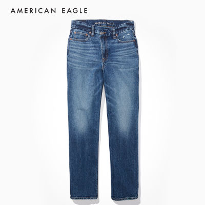 American Eagle 90s Curvy Straight Jean กางเกง ยีนส์ ผู้หญิง เคิร์ฟวี่ สเตรท  (WCU WST 043-4060-415)