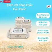 Bộ 5 gói Khăn ướt nhập khẩu Hàn Quốc - Bebesup Signature
