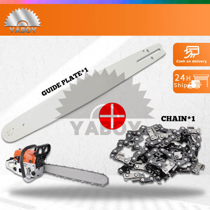 20 / 22 / 24 inches Chainsaw Guide Bar and Chain Chain saw Tools Saw