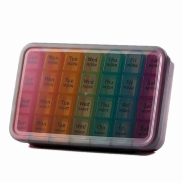 28-slots-storage-box-portable-weekly-medication-pillbox-7-days-4-times-a-day-pill-container-independent-pill-case-holder
