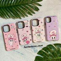 NK ส่งฟรี ️ Esther Bunny Bumper Phone Case (11/13 Pro Max/14 Pro/14 Pro Max) อุปกรณ์เสริมมือถือ