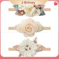 J-BRITNEY สายรัดศีรษะ Ikat Rambut Elastis ผมสำหรับเด็กลายดอกไม้ที่รัดผมเครื่องประดับตุ๊กตาเซเลอร์มูนเต็มรูปแบบดอกไม้ไข่มุก