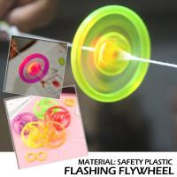 Luminous Flashing Rope Drawstring Fidget Toys Led Funny Cool Spinner Toys Flywheel Dark Glow Kids Z2P5