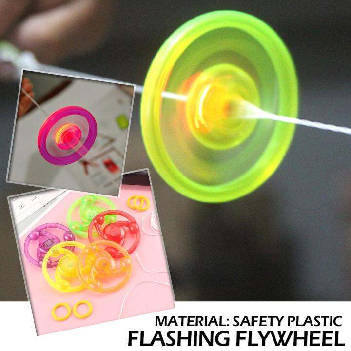 Flywheel Spinning Toy Spinner Fidget Rainbow Lightshow Up Line Children
