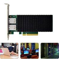 ST7318 X540-T2 PCIe X8 10GbE Ethernet Server Network Card 10000Mbps with Heat Sink