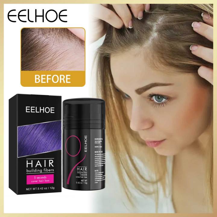 Eelhoe Dense Hair Fiber Powder Fluff Up Secret Fluff Up Secret Hair ...