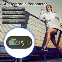 ?VIRWIR Mini Digital Pedometer Step Counter Digits Display High Clearly Distance Counting Calories Pedometer With Clip For Running