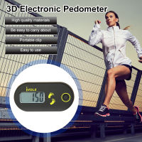 ⚡VIRWIR Mini Digital Pedometer Step Counter Digits Display High Clearly Distance Counting Calories Pedometer With Clip For Running