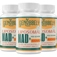 GENOBBELY Liposomal NAD+ 800 mg. 60 Softgels