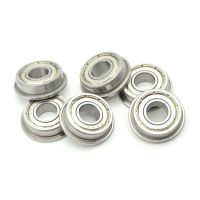 ○✜▦ 5pcs F692ZZ F693ZZ F694ZZ F695ZZ F696ZZ F697ZZ F698ZZ F699ZZ Flange Ball Bearing Metal Shielded Flanged Bearings