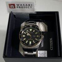 【ของแท้ ส่งตรงจากญี่ปุ่น】Citizen Ny0125-83E Promaster Marine Series Mechanical Diver 200M นาฬิกาข้อมือ สีดํา