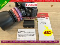 แบตกล้อง Canon LP-E6N สำหรับ EOS R 5DS 5DSR 5DIV 5DIII 5DII 7DII 7D 6DII 6D 90D 80D 70D 60D DS126321 DS126281 DS126251