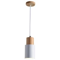 Small Chandelier Cylindrical Chandelier Macaron Chandelier Shade Nordic Ceiling Lamp(Without Bulb)