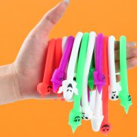 【YP】 5pcs Mixed Band Happy Decoration Gifts for Kids Trick Or Treat Horror Supplies