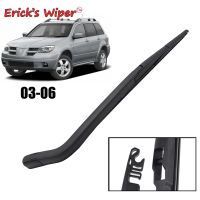 ◄☏ Erick 39;s Wiper 14 quot; Rear Wiper Blade amp; Arm Set Kit For Mitsubishi Outlander 2003 - 2006 Windshield Windscreen Tailgate Window