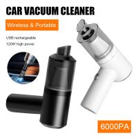 【LZ】♂  6000Pa Wireless Car Vacuum Cleaner Cordless Handheld Auto Vacuum Home   Car Dual Use Mini Vacuum Cleaner With Built-in Battrery