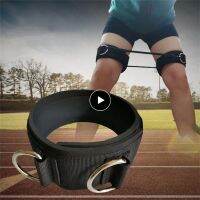 【YF】 Latex Tension Band Black Training Device Steel Thigh Strap Nylon Resistance Bands Fitness  Body Building Pedal