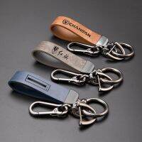 ﹍ For Mazda Logo 2 3 5 M5 Ms CX-4 CX-5 CX6 M3 M6 MX3 MX5 Rx8 New Fashion Metal Leather Keychain Car Keyring Key Holder Accessories