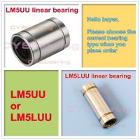 5Mm LM5UU LM5LUU Elongated Linear Motion Bearing 5X10X15 5x10x29MM