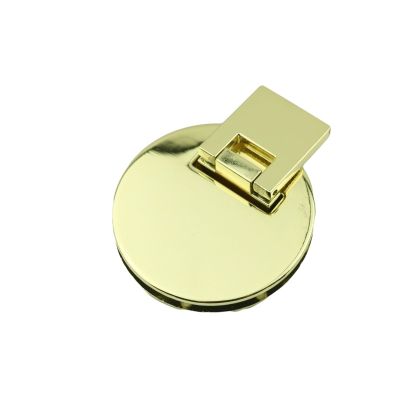 【CC】✠﹉  10 Pieces Luggage hardware accessories toggle Round mortise lock light gold