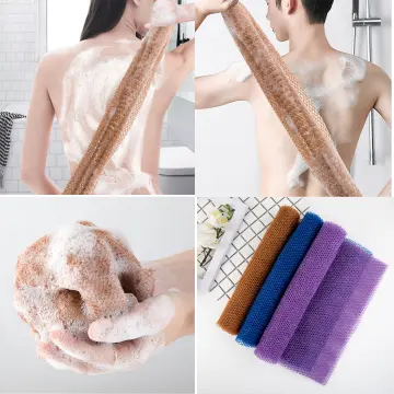 1Pcs African Net Sponge, 25.5inch African Exfoliating Body Net Scrubbing  Wash Net Washcloth Long Bathing