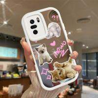 เคสสำหรับ Redmi K40พื้นผิวกระจก K40แมวน่ารักโปรฝาหลัง2023โทรศัพท์กันกระแทกรูปแบบใหม่ฝาครอบป้องกันกล้องคลุมทั้งหมดปลอกซิลิโคน