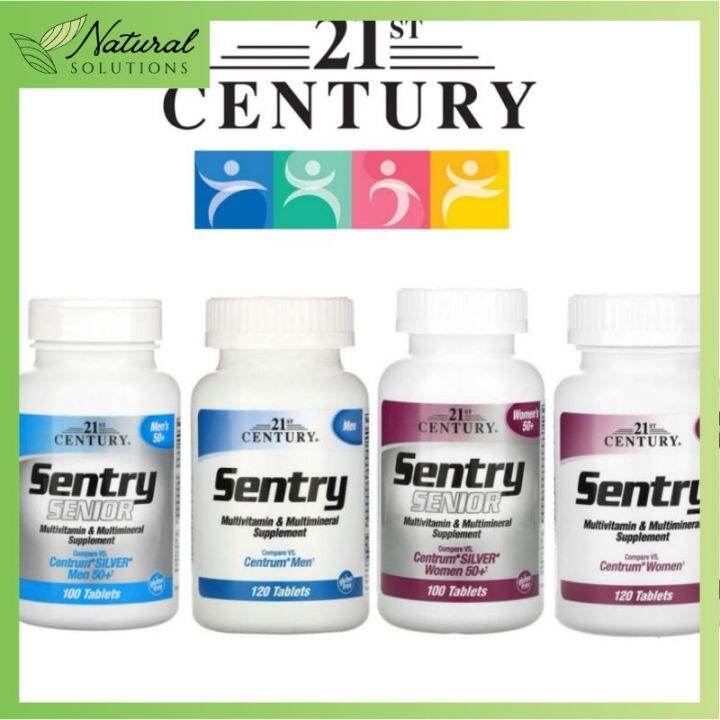 Natural Solutions Sentry Senior, Multivitamin & Multimineral Supplement